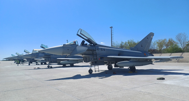 España despliega el ‘Destacamento Paznic’ para reforzar la vigilancia aérea en Rumanía